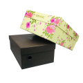 Custom Recycled Kraft Coated Paper Recyclable Cardboard Shoe Box For Sale Offest Printing